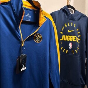 Men’s NBA Nuggets Merch/Sweater Bundle!